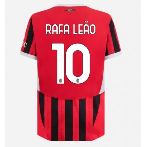 AC Milan Rafael Leao #10 Hjemmebanetrøje 2024-25 Kort ærmer